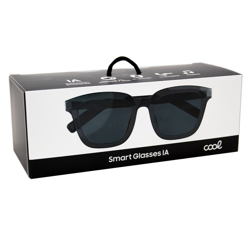 COOL SMARTGLASSES CON IA UNISEX (Llamadas, Música, Traducción)