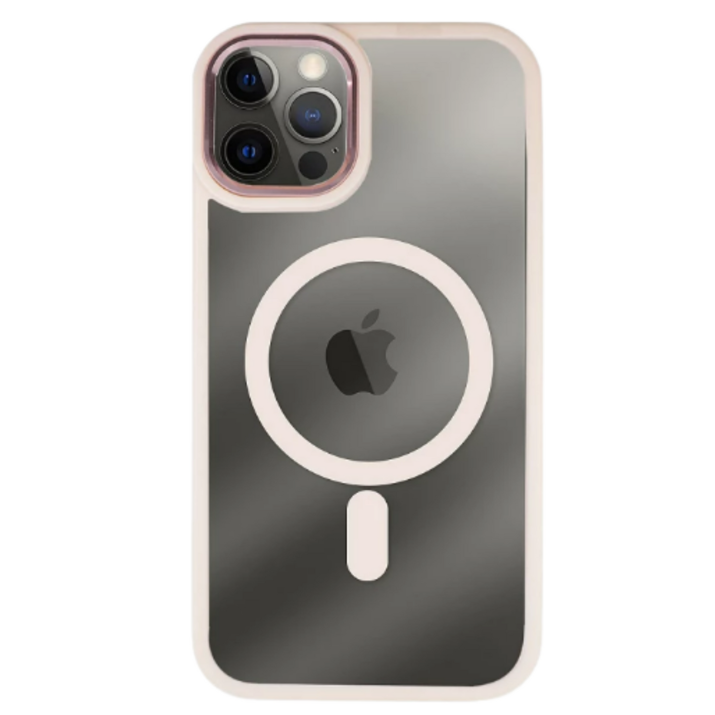 Funda Premium Transpartente Borde Color | Magsafe