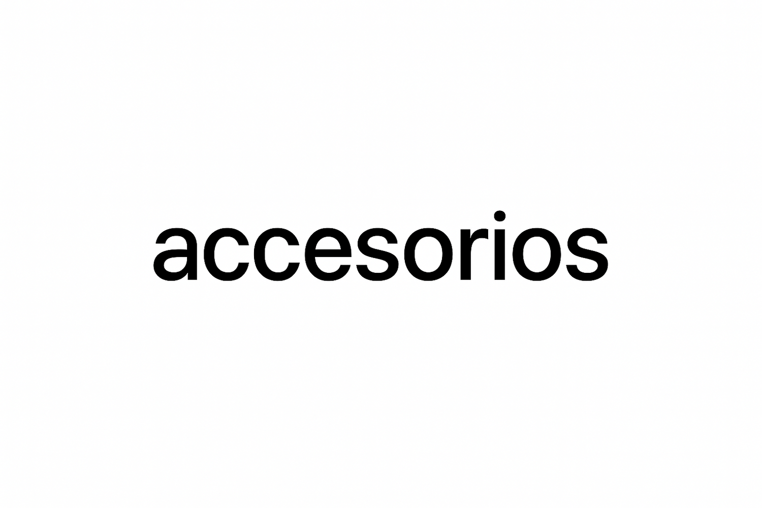 ACCESORIOS