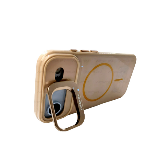 Funda Silicona Premium con Magsafe y Soporte