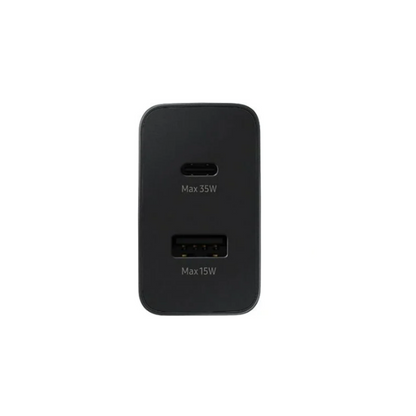 Cargador Samsung original DUO, 35W, PD 3.0, Sin cable