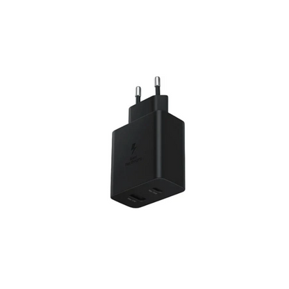 Cargador Samsung original DUO, 35W, PD 3.0, Sin cable