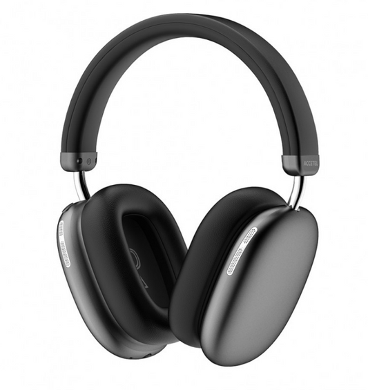 Auriculares Inalámbricos Cancelación Activa de Ruido y Micrófono – Negro