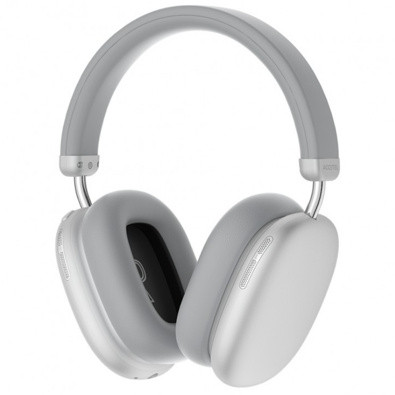 Auriculares Inalámbricos Cancelación Activa de Ruido y Micrófono – Blanco