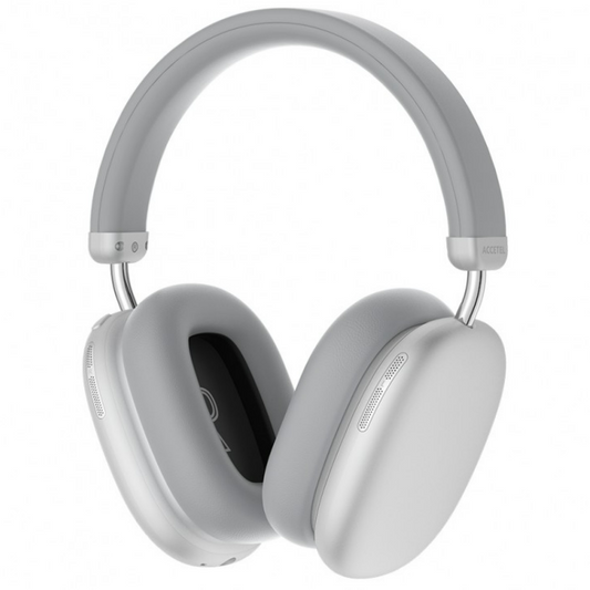 Auriculares Inalámbricos Cancelación Activa de Ruido y Micrófono – Blanco