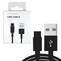 Cables Tipo-C Negro 1 Metro Apokin Caja Tipo Original