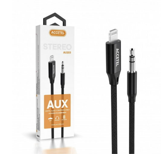 Cable Audio Jack 3.5mm a Lightning