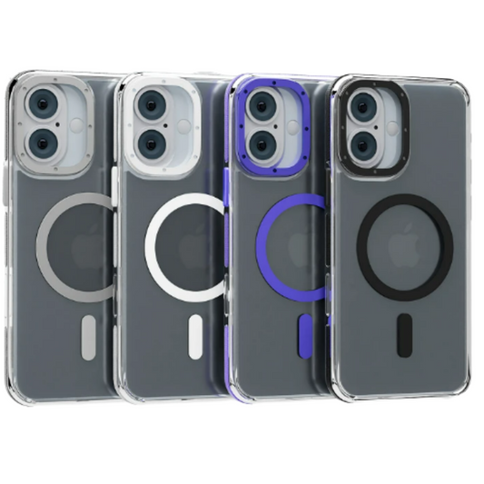 Funda Reforzada smoked Con Magsafe