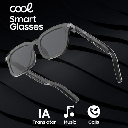 COOL SMARTGLASSES CON IA UNISEX (Llamadas, Música, Traducción)