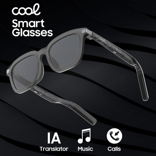 COOL SMARTGLASSES CON IA UNISEX (Llamadas, Música, Traducción)