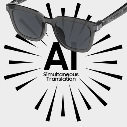 COOL SMARTGLASSES CON IA UNISEX (Llamadas, Música, Traducción)