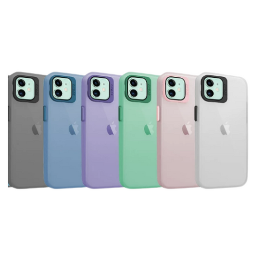 Funda mate de silicona con soporte | iPhone